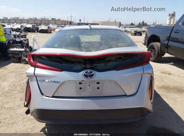 JTDKAMFP0M3187486 2021 TOYOTA PRIUS PRIME Silver 