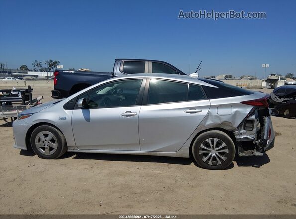 JTDKAMFP0M3187486 2021 TOYOTA PRIUS PRIME Silver სალონის 360-გრადუსიანი ხედი