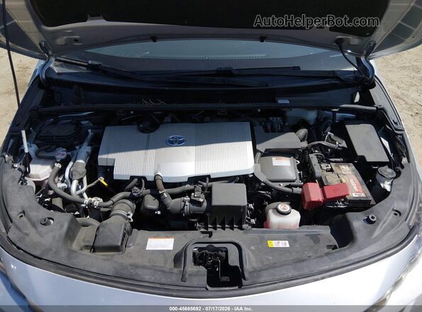 JTDKAMFP0M3187486 2021 TOYOTA PRIUS PRIME Silver უკანა ხედი
