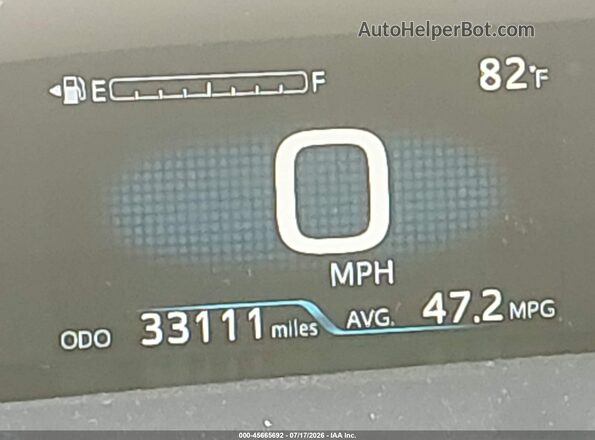 JTDKAMFP0M3187486 2021 TOYOTA PRIUS PRIME Silver 