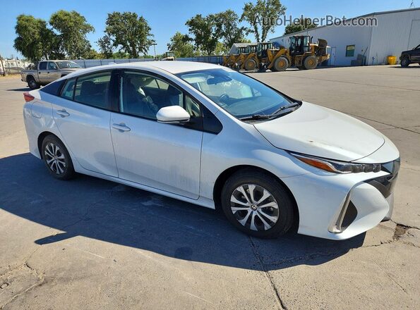 JTDKAMFP1M3173435 2021 TOYOTA PRIUS White Առջևի աջ