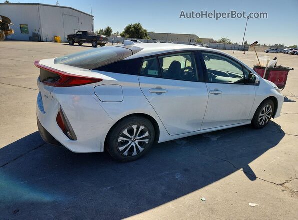 JTDKAMFP1M3173435 2021 TOYOTA PRIUS White Հետևի աջ