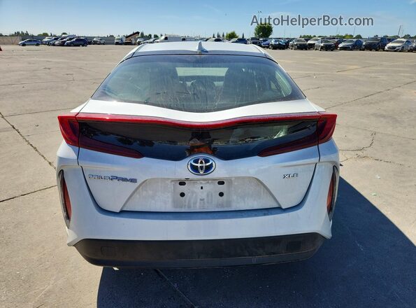 JTDKAMFP1M3173435 2021 TOYOTA PRIUS White Հետևի տեսք