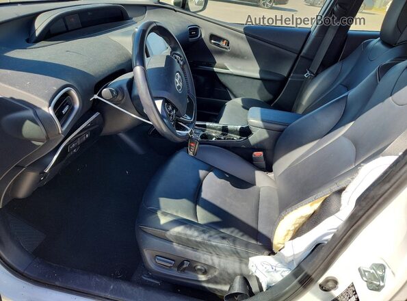 JTDKAMFP1M3173435 2021 TOYOTA PRIUS White Սալոնի դիմացի տեսք