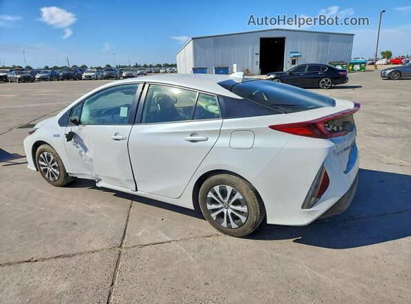 JTDKAMFP1M3173435 2021 TOYOTA PRIUS White Հետևի ձախ