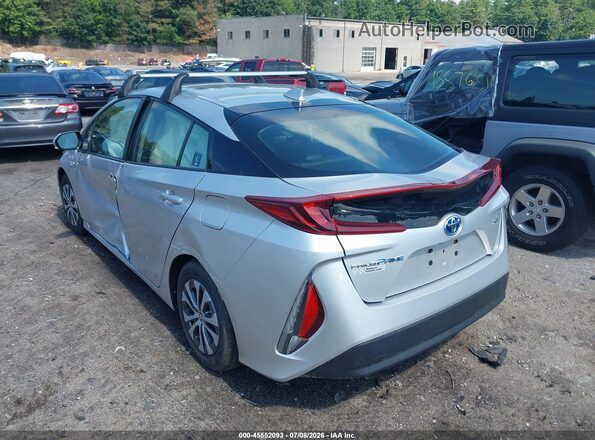 JTDKAMFP1M3183107 2021 TOYOTA PRIUS PRIME Серый Задняя левая четверть