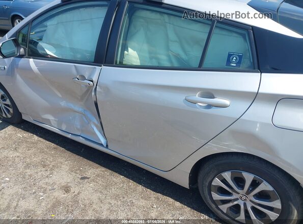 JTDKAMFP1M3183107 2021 TOYOTA PRIUS PRIME Серый Вид спереди