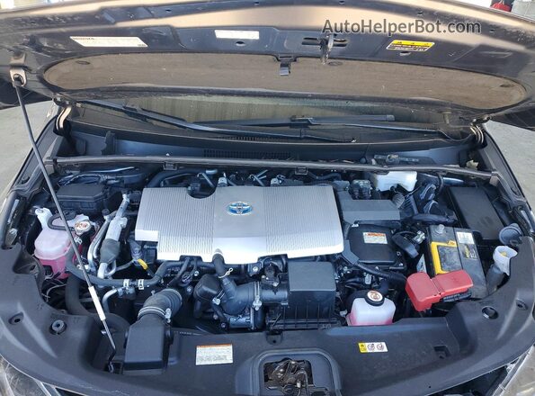 JTDKAMFP1N3219427 2022 TOYOTA PRIUS Gray Widok wnętrza z tyłu