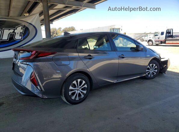JTDKAMFP1N3219427 2022 TOYOTA PRIUS Gray Tył prawy