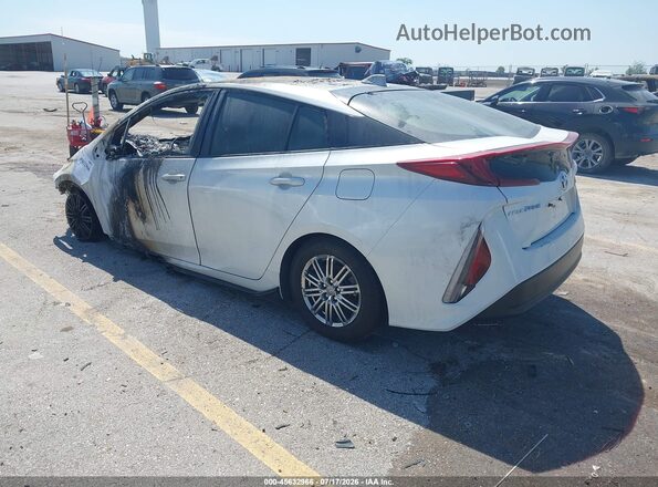 JTDKAMFP2M3189109 2021 TOYOTA PRIUS PRIME White Задня ліва чверть