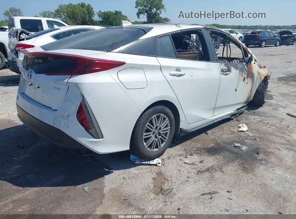 JTDKAMFP2M3189109 2021 TOYOTA PRIUS PRIME White Задня права чверть