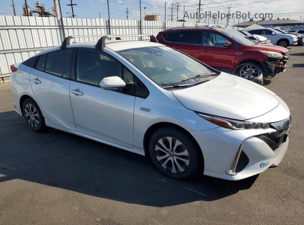 JTDKAMFP2N3204144 2022 TOYOTA PRIUS White Передня права чверть