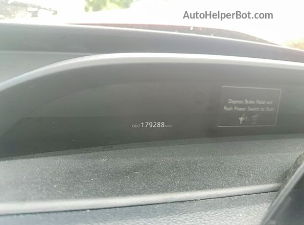JTDKAMFP2N3213958 2022 TOYOTA PRIUS Red Instrument cluster view