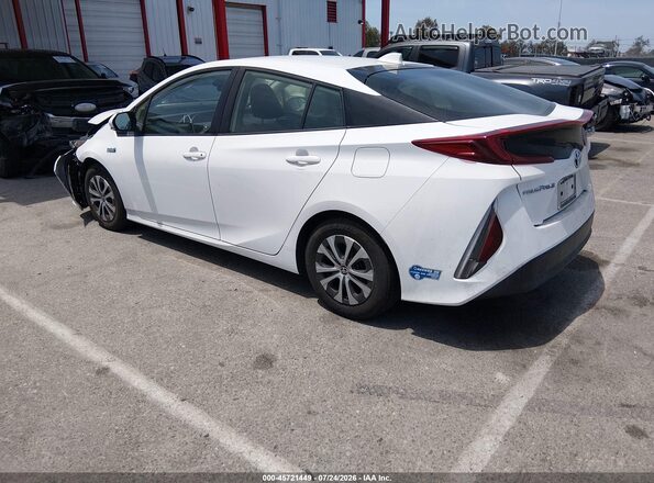 JTDKAMFP3M3168849 2021 TOYOTA PRIUS PRIME White Trasero izquierdo