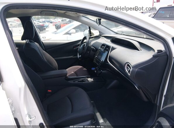 JTDKAMFP3M3168849 2021 TOYOTA PRIUS PRIME White Vista interior delantera