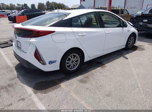 JTDKAMFP3M3168849 2021 TOYOTA PRIUS PRIME White Trasero derecho