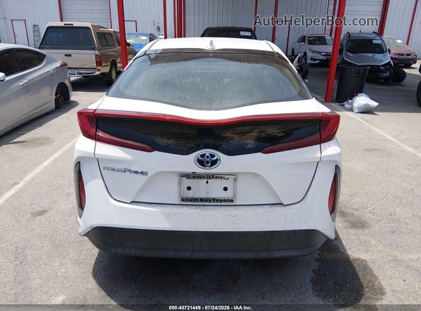 JTDKAMFP3M3168849 2021 TOYOTA PRIUS PRIME White 