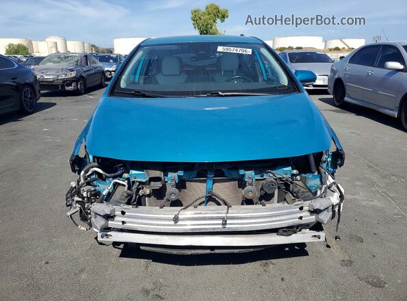 JTDKAMFP3M3172075 2021 TOYOTA PRIUS Teal Widok z przodu