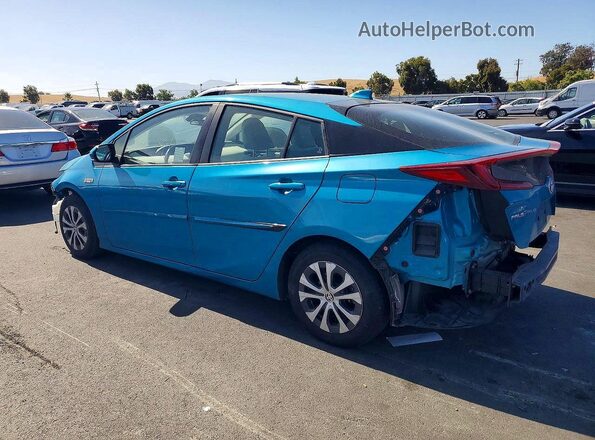 JTDKAMFP3M3172075 2021 TOYOTA PRIUS Teal Tył lewy
