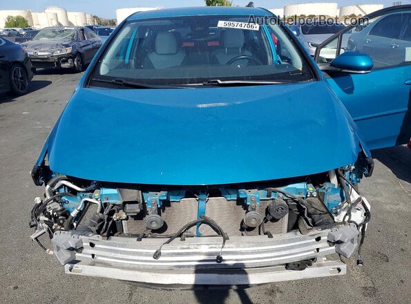 JTDKAMFP3M3172075 2021 TOYOTA PRIUS Teal Widok wnętrza z tyłu