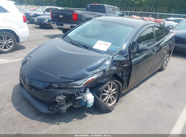 JTDKAMFP3M3182735 2021 TOYOTA PRIUS Black Передня ліва чверть