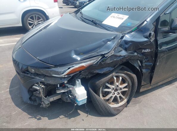 JTDKAMFP3M3182735 2021 TOYOTA PRIUS Black Вид спереду