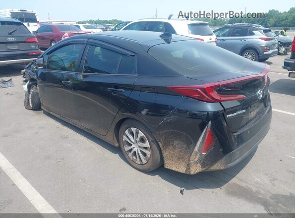 JTDKAMFP3M3182735 2021 TOYOTA PRIUS Black Задня ліва чверть