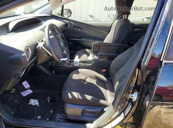 JTDKAMFP3M3196330 2021 TOYOTA PRIUS Black Սալոնի դիմացի տեսք
