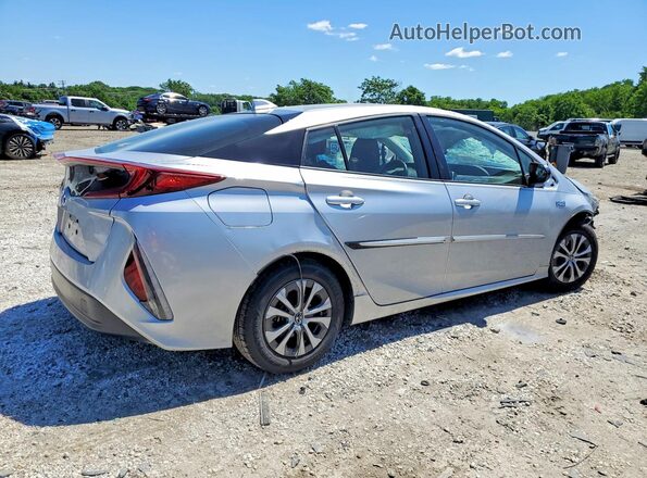 JTDKAMFP3N3205383 2022 TOYOTA PRIUS Серебряный Задняя правая четверть