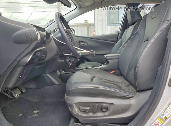 JTDKAMFP3N3217405 2022 TOYOTA PRIUS Silver Սալոնի դիմացի տեսք