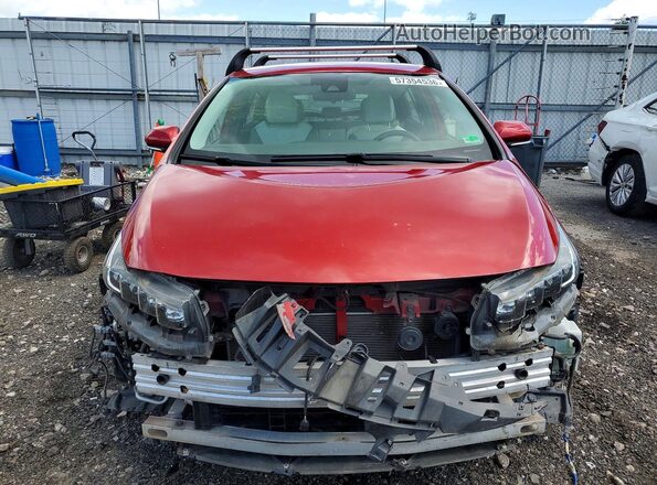 JTDKAMFP4M3168407 2021 TOYOTA PRIUS Red Widok z przodu