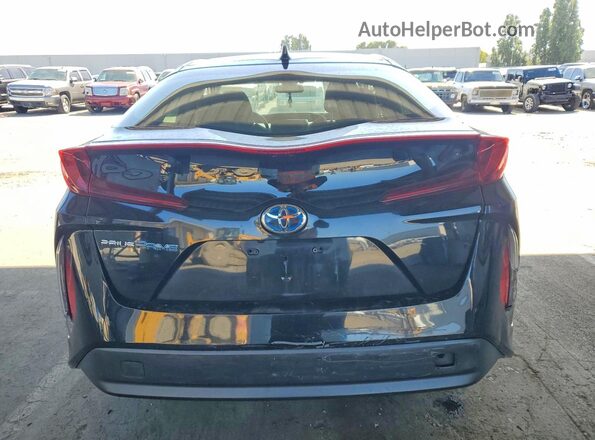 JTDKAMFP4M3181819 2021 TOYOTA PRIUS Black Widok z tyłu