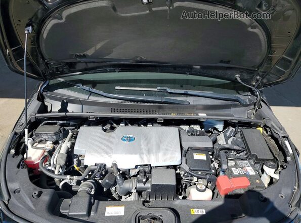 JTDKAMFP4M3181819 2021 TOYOTA PRIUS Black Widok wnętrza z tyłu
