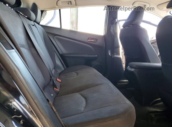 JTDKAMFP4M3181819 2021 TOYOTA PRIUS Black Widok tylnych siedzeń