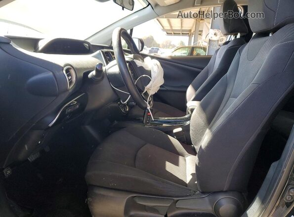 JTDKAMFP4M3181819 2021 TOYOTA PRIUS Black Widok wnętrza z przodu