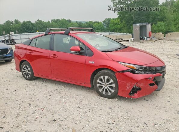 JTDKAMFP4N3229191 2022 TOYOTA PRIUS Red Delantero derecho