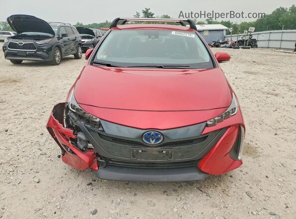 JTDKAMFP4N3229191 2022 TOYOTA PRIUS Red Vista frontal