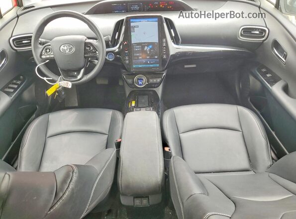 JTDKAMFP4N3229191 2022 TOYOTA PRIUS Red Vista del salpicadero