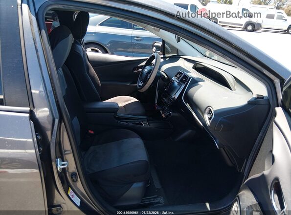 JTDKAMFP5M3174393 2021 TOYOTA PRIUS PRIME Gray Սալոնի դիմացի տեսք