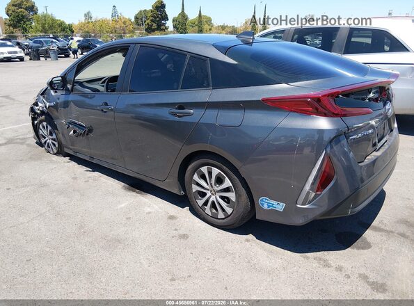 JTDKAMFP5M3174393 2021 TOYOTA PRIUS PRIME Gray Հետևի ձախ