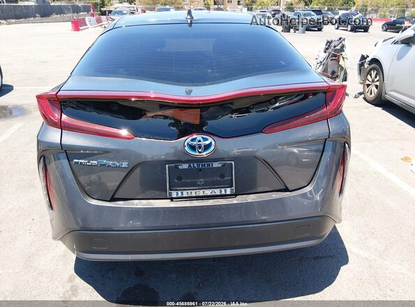 JTDKAMFP5M3174393 2021 TOYOTA PRIUS PRIME Gray 