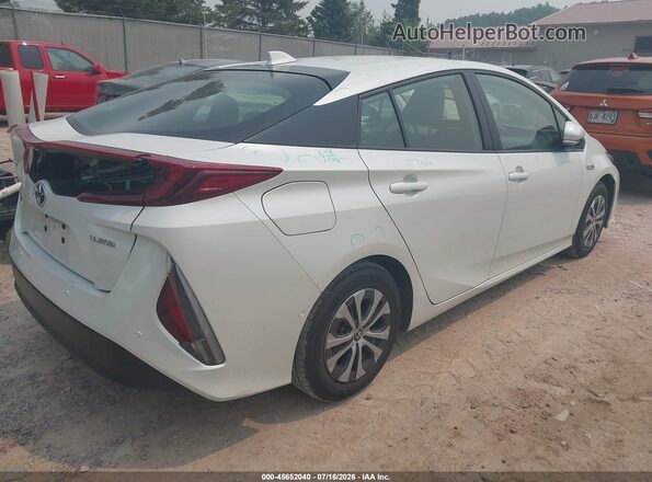 JTDKAMFP5M3176967 2021 TOYOTA PRIUS PRIME White უკანა მარჯვენა