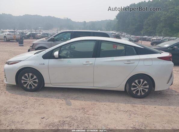 JTDKAMFP5M3176967 2021 TOYOTA PRIUS PRIME White სალონის 360-გრადუსიანი ხედი