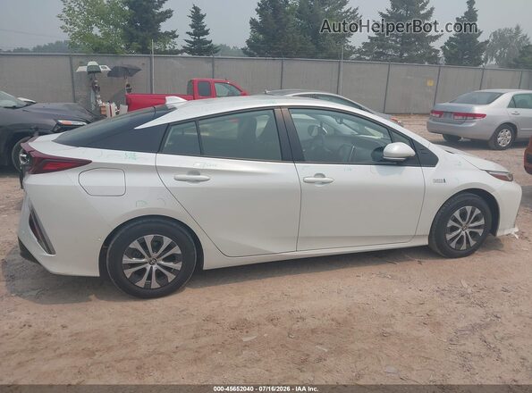 JTDKAMFP5M3176967 2021 TOYOTA PRIUS PRIME White უკანა სალონის ხედი