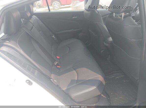 JTDKAMFP5M3176967 2021 TOYOTA PRIUS PRIME White VIN კოდის სტიკერის ხედი