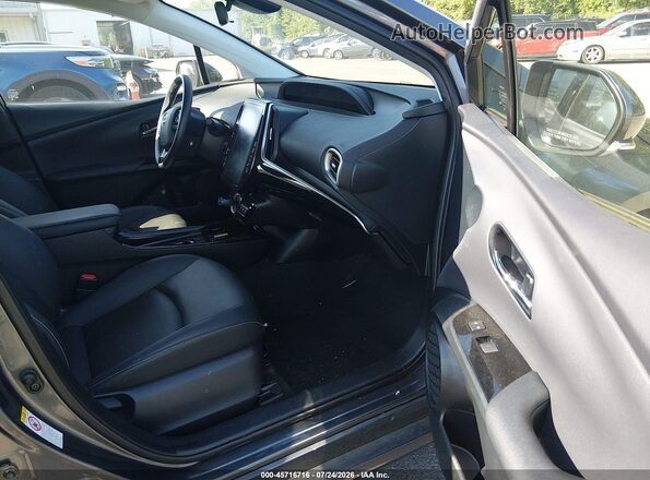 JTDKAMFP5M3184096 2021 TOYOTA PRIUS PRIME Gray Սալոնի դիմացի տեսք