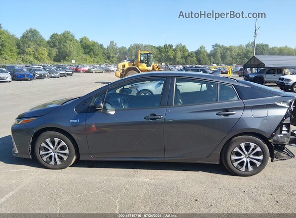 JTDKAMFP5M3184096 2021 TOYOTA PRIUS PRIME Gray 
