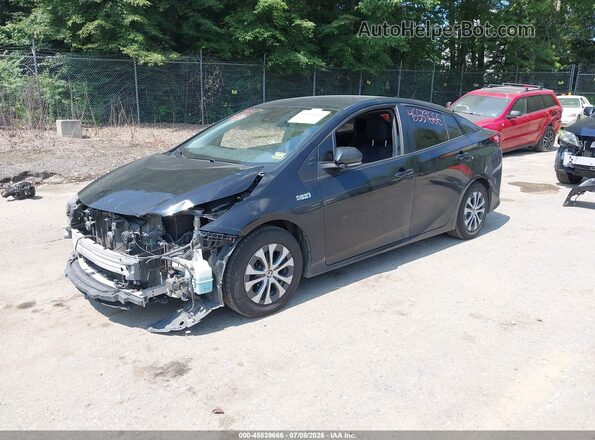 JTDKAMFP5M3188116 2021 TOYOTA PRIUS PRIME Black Vista tres cuartos delantera izquierda