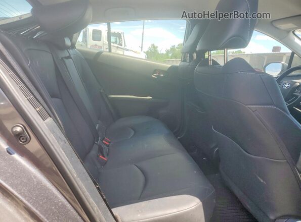 JTDKAMFP5M3191274 2021 TOYOTA PRIUS Gray Rear seats view