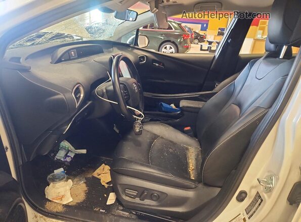 JTDKAMFP5N3197707 2022 TOYOTA PRIUS White Front interior view